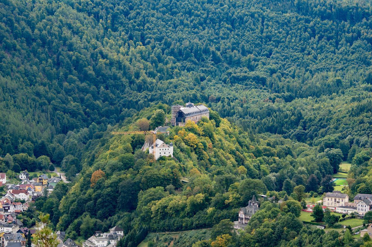 Hotel SchwarzaBurg Schwarzburg Exterior foto