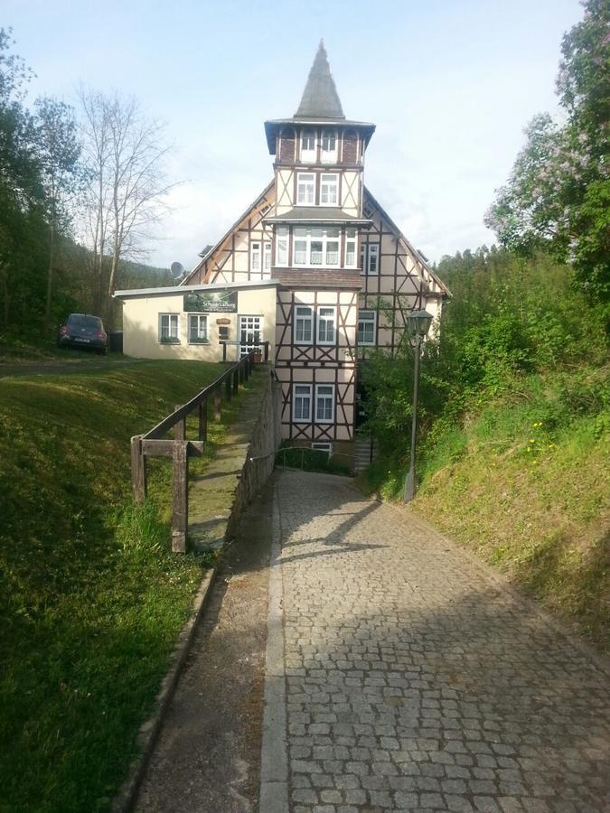 Hotel SchwarzaBurg Schwarzburg Exterior foto
